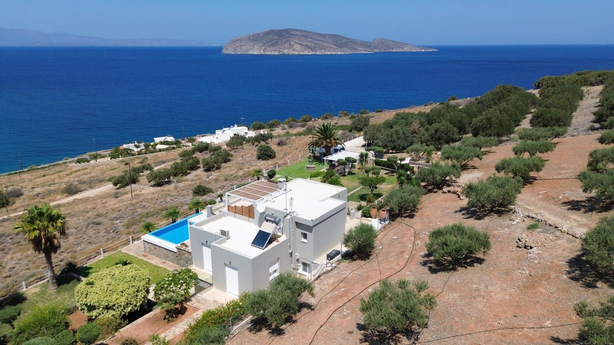 Villa Tholos Crete Kavoúsion Exterior foto
